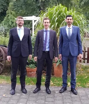 Drei zugewandte Wirtschaftsprüfer für den Mittelstand.