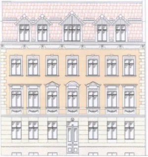 Skizzierte Kanzlei in Potsdam